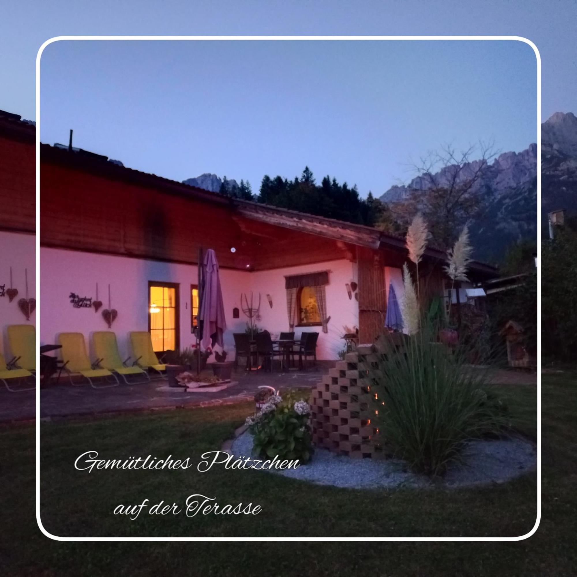Chalet Gluecklich Sein... Ellmau Exterior photo
