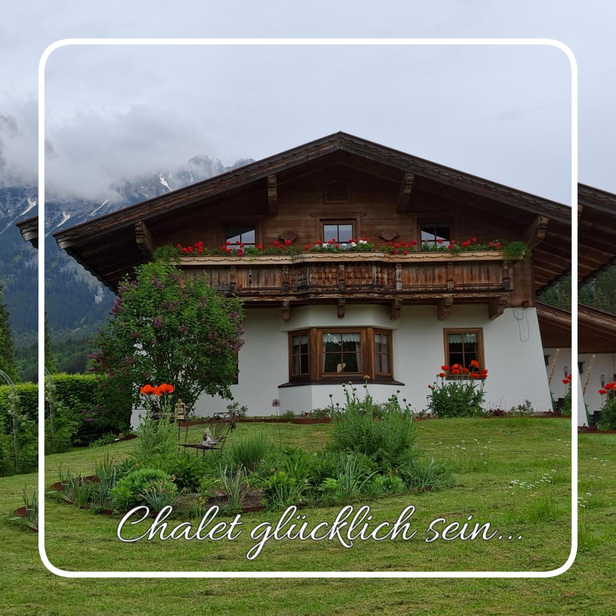 Chalet Gluecklich Sein... Ellmau Exterior photo